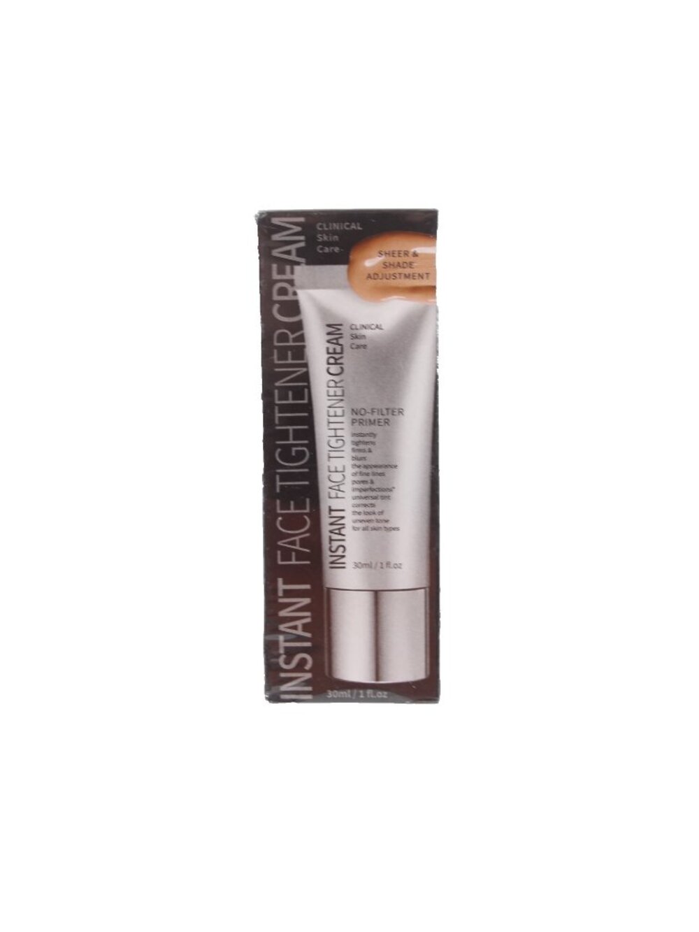 Barubt Face Tightener Cream SEALED 30ml Sheer Shade Adj Instant Face Tightener